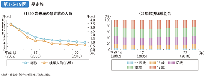 第1-5-19図 暴走族