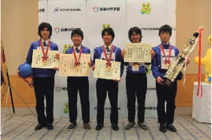第2‐4‐5図 平成27年度国際科学技術コンテスト出場選手