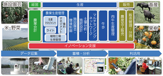 図表5-4-3-25 センサーデータ等を活用した農業情報サービス