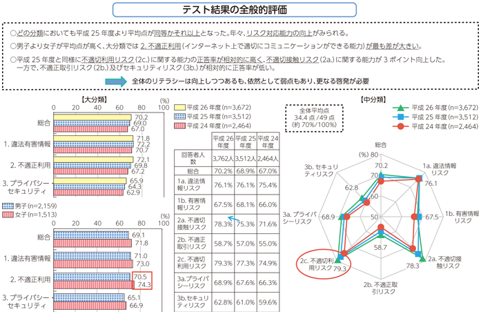 図表8-2-2-1 ILASの実施結果の概要