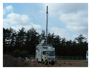 図表1-7 車載型基地局（陸前高田市）