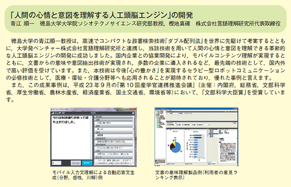 図表2－5－5 産学官連携の成果事例