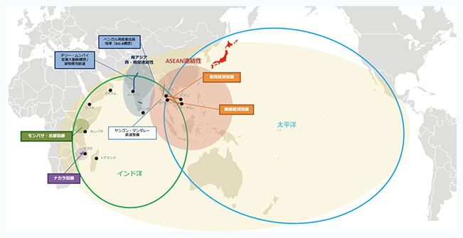 インド太平洋戦略図