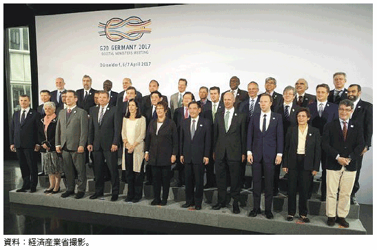 第Ⅲ-1-4-4図　G20デジタル大臣会合　集合写真