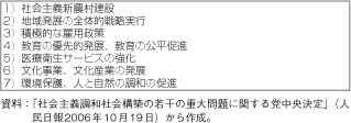 第1-2-3-23表　「和諧社会」建設の概要