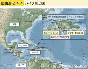 図表III-2-4-4　ハイチ周辺図