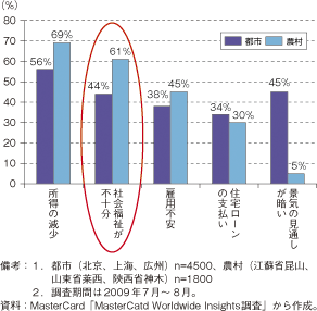 第2-3-4-4図　中国の家計支出を減らす理由