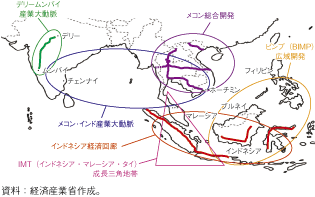 第2-4-2-4図　アジア総合開発計画