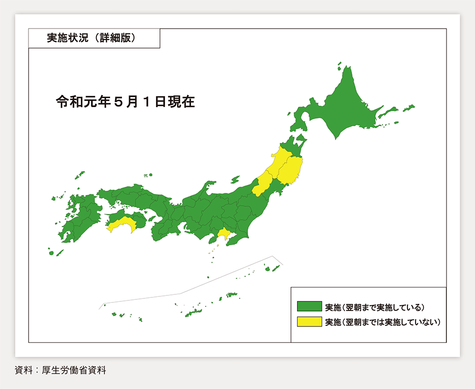 第2-2-5図　♯8000事業の実施状況について