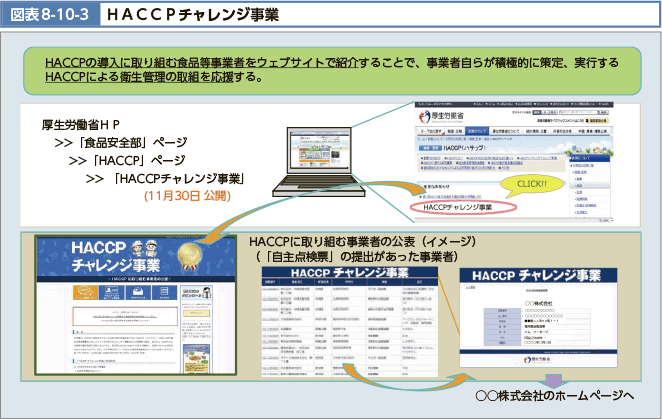 図表8-10-3 HACCPチャレンジ事業