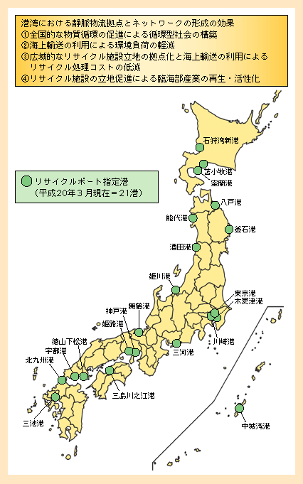 図表II-7-2-3　リサイクルポートの指定