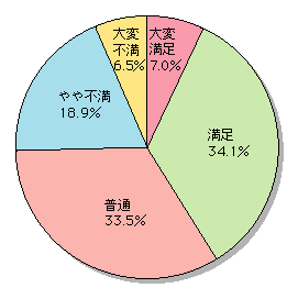 図表[5]　VODサービスの満足度