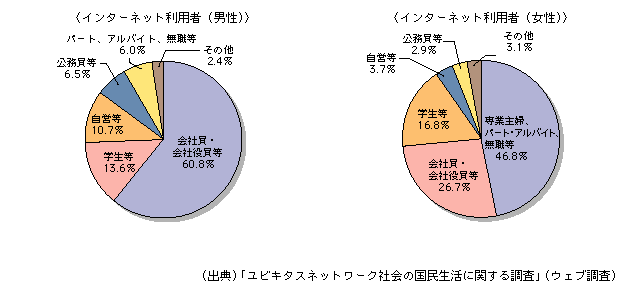 図表[5]　外出先でのインターネット利用