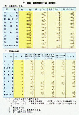 V-33表　裁判傍聴の不満