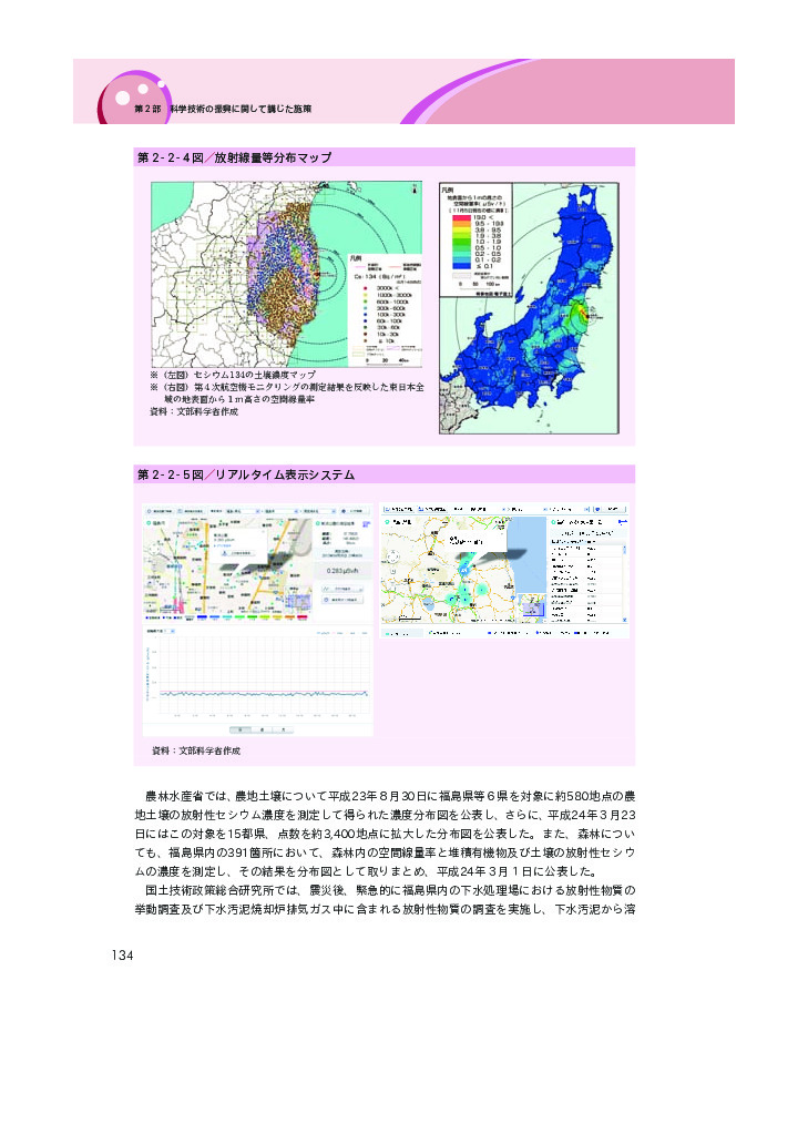 第2－2－6表 震災からの復興、再生の実現のための主な施策（平成23年度）