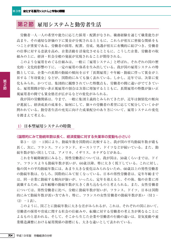 第 3 -(2)- 5 図 年間総実労働時間の推移(製造業・生産労働者)