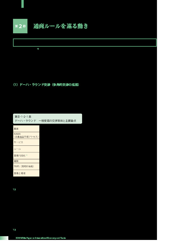 第III-1-2-4 図 FTAAP への道筋