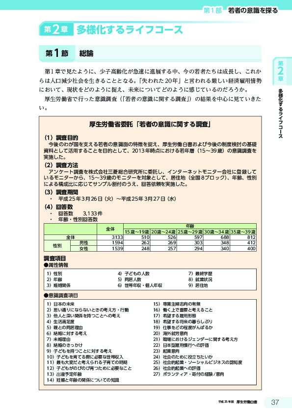 図表2-1-1 現在の生活への満足度（全体） [23KB]