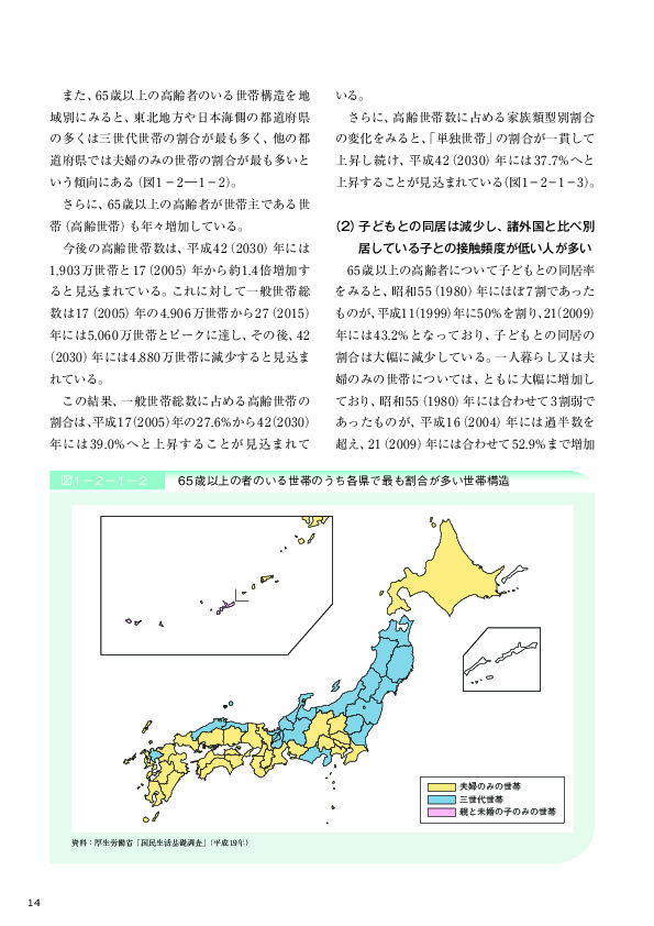 図1－2－1－7 別居している子との接触頻度